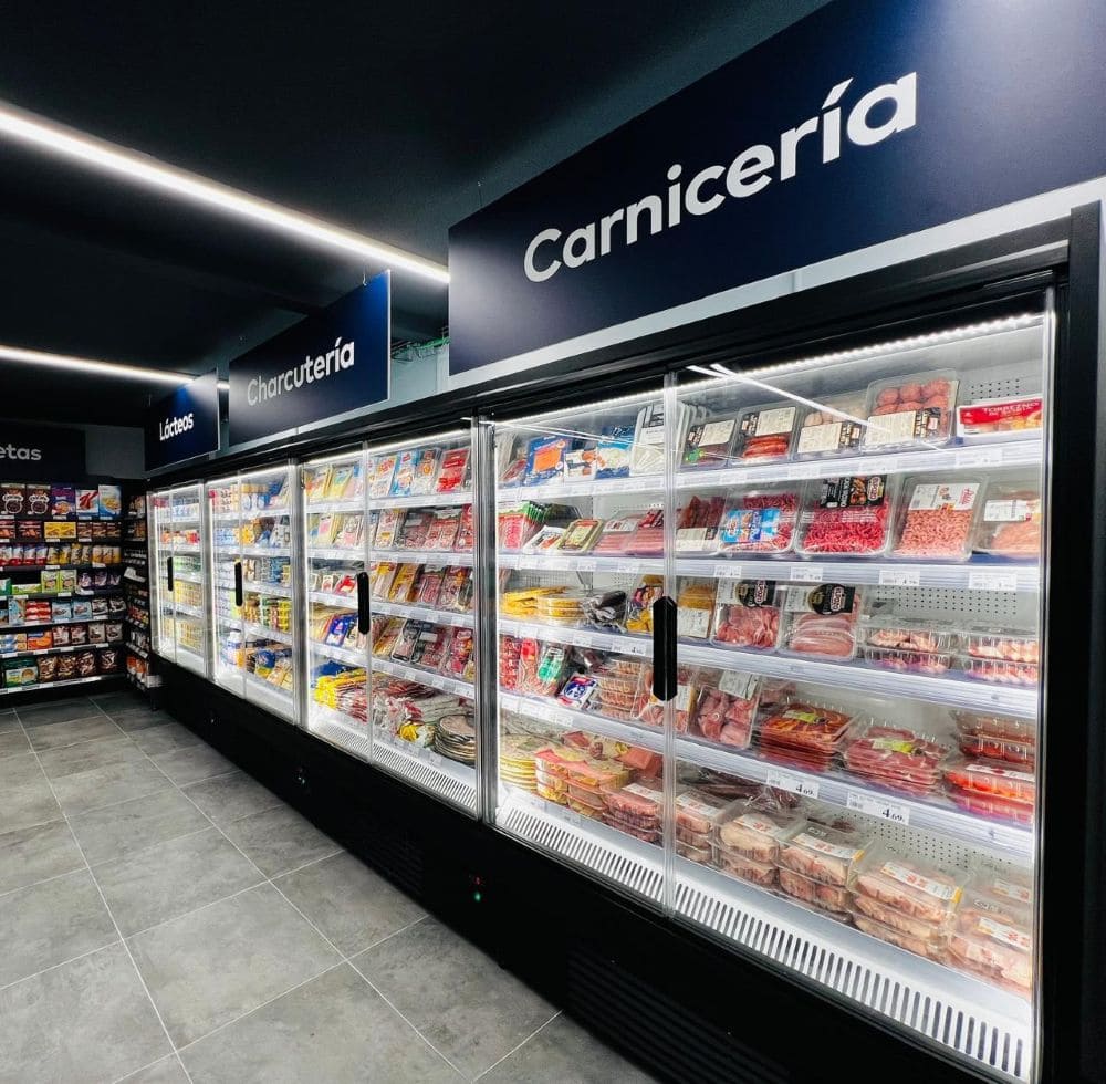 Neveras tienda alimentación