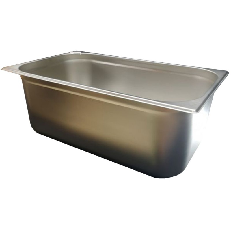 Cubeta Gastronorm 1/1 en Acero Inoxidable – 530 x 325 mm · Profundidad 150 mm