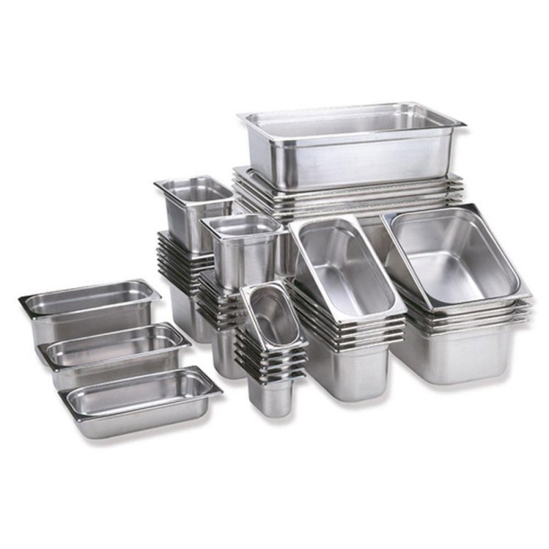 Cubeta Gastronorm 1/1 en Acero Inoxidable – 530 x 325 mm · Profundidad 150 mm - Imagen 3