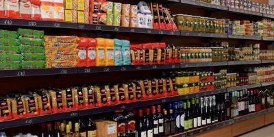 Estantes para supermercado efecto madera-1