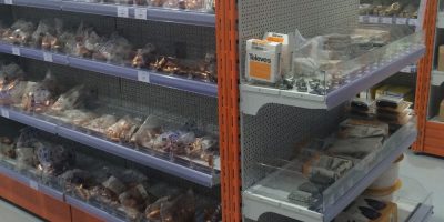 Góndola para ferretería