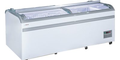 Isla congelación panorámica